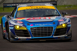 #21 Hitotsuyama Racing Audi R8 LMS: Cyndie Allemann, Akihiro Tsuzuki, Richard Lyons