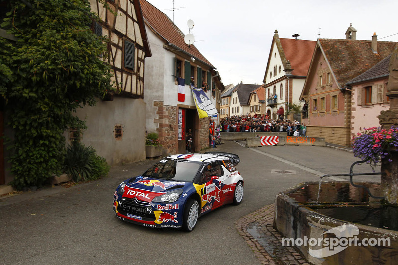 2012, Rallye d'Alsace, Citroën DS3 WRC