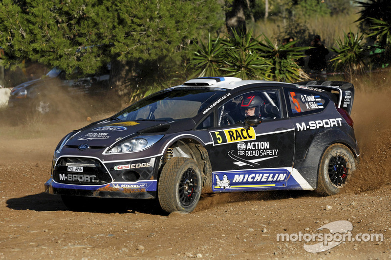 Ott Tanak e Kuldar Sikk, Ford Fiesta RS WRC, M-Sport Ford World Rally Team