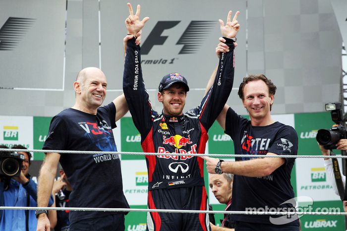 Sebastian Vettel, campeón del mundo de Fórmula 1 del año 2012 con Red Bull