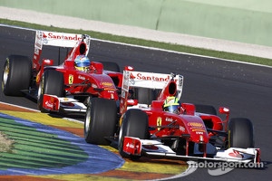 Felipe Massa and Fernando Alonso, Scuderia Ferrari