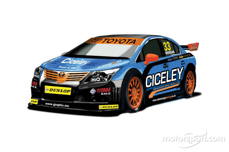 Ciceley Racing's nieuwe Toyota