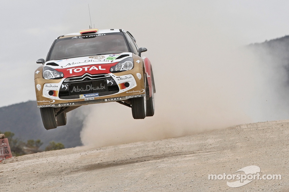 Daniel Sordo and Carlos del Barrio, Citroen DS3 WRC, Citroën Total Abu Dhabi World Rally Team