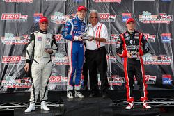 Podium: r1er Jack Hawksworth, Schmidt Peterson Motorsports, 2e Peter Dempsey, Belardi Auto Racing, 3