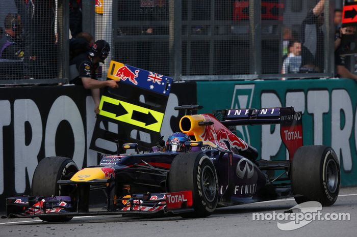 Vettel, Webber y el
