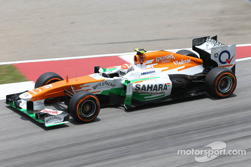 2013: Force India VJM06 (одно четвертое место, 6-е место в КК)
