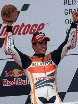 pódio: vencedor Marc Marquez