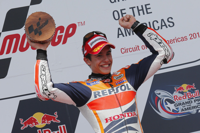 pódio: vencedor Marc Marquez