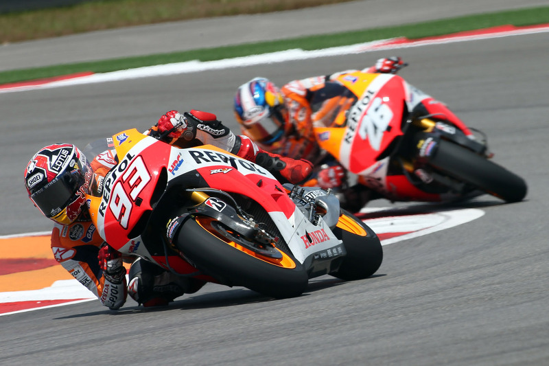 Marc Marquez et Dani Pedrosa, Repsol Honda Team