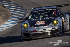 #27 Dempsey Del Piero Racing Porsche 911 GT3: Patrick Dempsey, Andy Lally