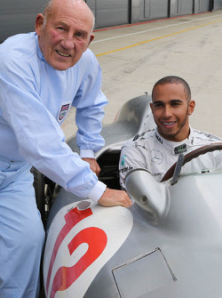 Stirling Moss et Lewis Hamilton