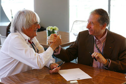 Bernie Ecclestone, CEO Formula One Group, und Jean Todt, FIA Präsident