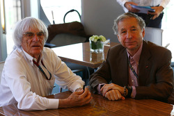 Bernie Ecclestone, CEO Formula One Group, und Jean Todt, FIA Präsident