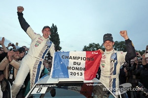 2013 champions Sébastien Ogier and Julien Ingrassia, Volkswagen Polo WRC, Volkswagen Motorsport