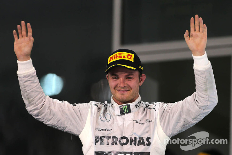 Third place Nico Rosberg, Mercedes GP