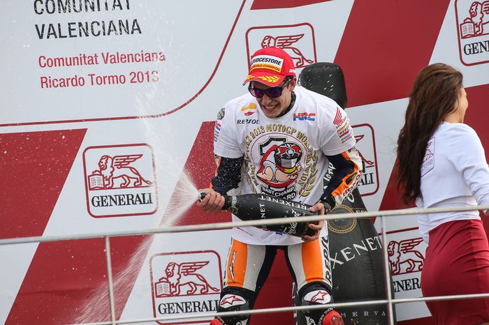 Campeón 2013 Marc Márquez, del equipo Repsol Honda