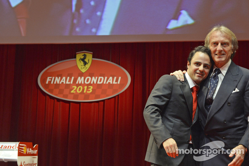 Felipe Massa y Luca di Montezemolo