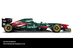 Formel-1-Auto im Retrodesign: Alfa Romeo 1985