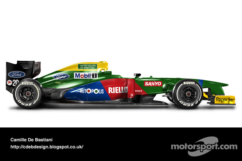 Auto Retro F1 - Benetton 1990