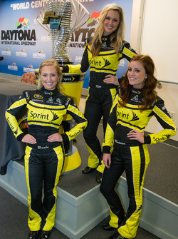 The charming Sprint Cup girls