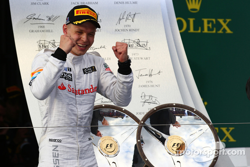 3rd place Kevin Magnussen, McLaren