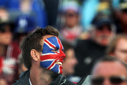 Een Britse racefan