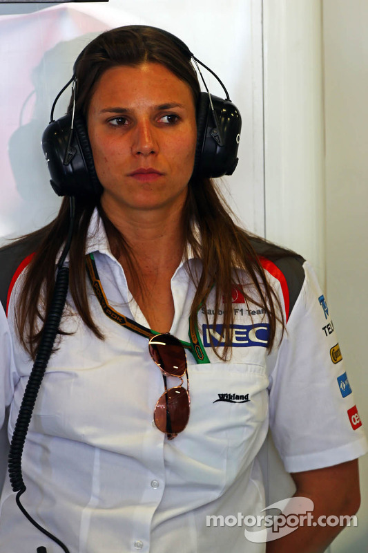 Simona de Silvestro, Sauber F1 Team piloto de pruebas