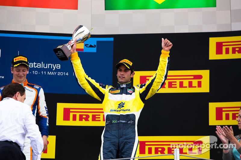 Em 2014, o brasileiro finalmente venceu pela GP2, conquistando 4 triunfos, 10 pódios e uma pole, finalizando a temporada em terceiro.