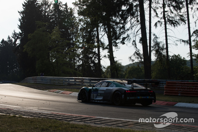 #1 Audi Sport Team Land Audi R8 LMS GT3: Christopher Mies, Kelvin van der Linde, Sheldon van der Linde, Rene Rast