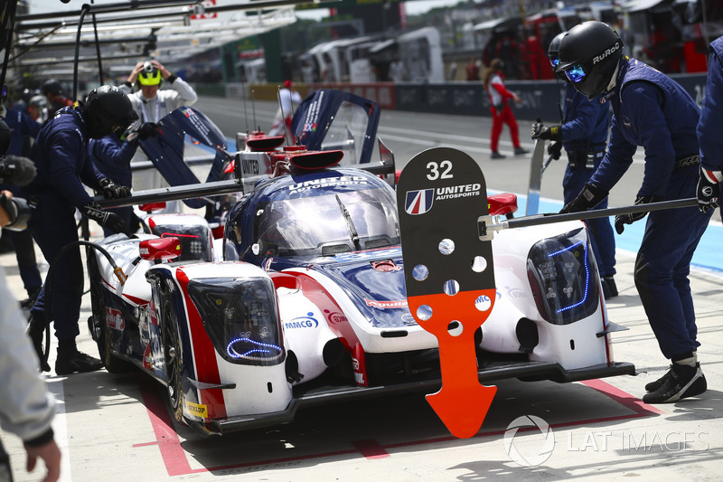 #32 United Autosports Ligier JSP217 Gibson: Huge de Sadeleer, Will Owen, Juan Pablo Montoya