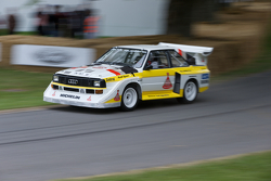Hannu Mikkola im Audi Quattro S1 E2 von 1985