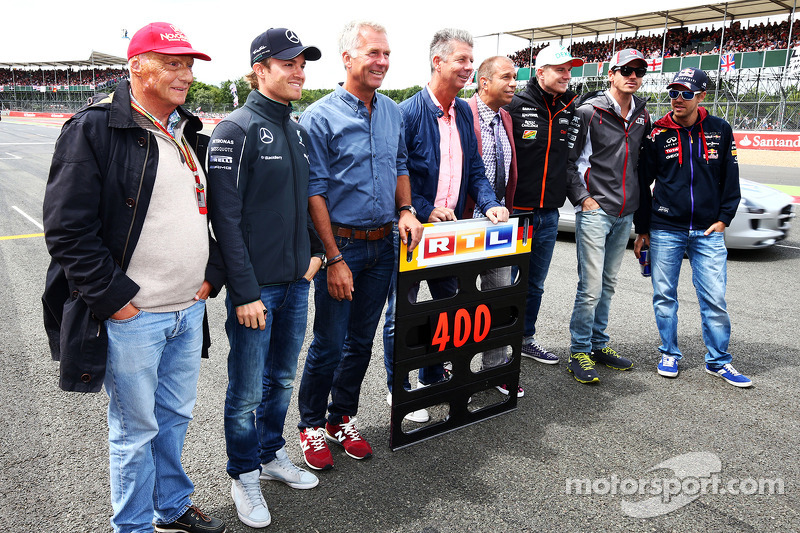 RTL celebrate 400 F1 Grands Prix television coverage at British GP