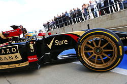 Charles Pic, Lotus F1 E22 avec les pneus Pirelli 18