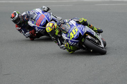 Valentino Rossi y Jorge Lorenzo