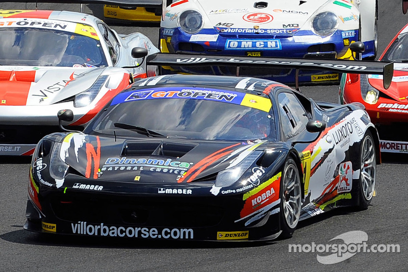 #1 Scuderia Villorba Corse Ferrari 458 Italia: Andrea Montermini, Niccolò Schiro