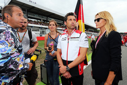 Kai Ebel avec Patrick Dempsey et sa femme Jill Fink