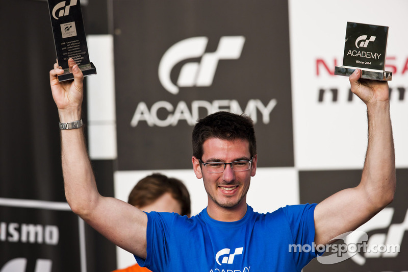 2014 GT Academy winner Gaëtan Paletou