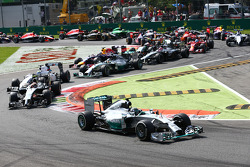 Départ de la course