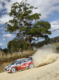 Chris Atkinson et Stéphane Prévot, Hyundai i20 WRC, Hyundai Motorsport