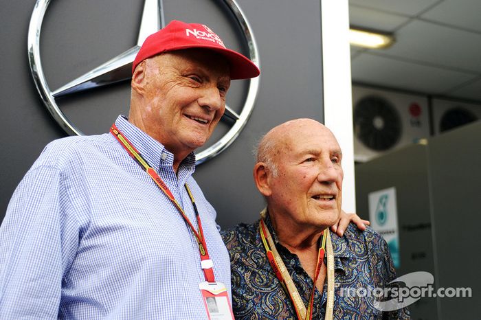 Niki Lauda, Mercedes, presidente non esecutivo con Stirling Moss