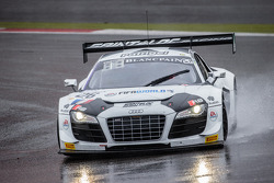#26 Sainteloc Racing Audi R8 LMS Ultra: Stéphane Ortelli, Edward Sandström, Grégory Guilvert