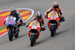Jorge Lorenzo, Dani Pedrosa, Marc Marquez