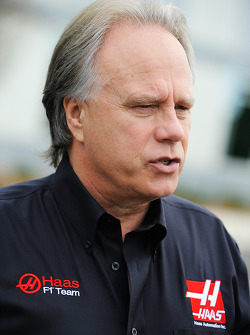 Gene Haas au siège de Haas F1 Team à Kannapolis, N.C.