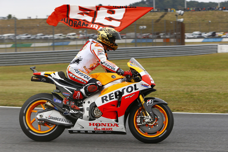 2014 campeón Marc Márquez, Repsol Honda Team