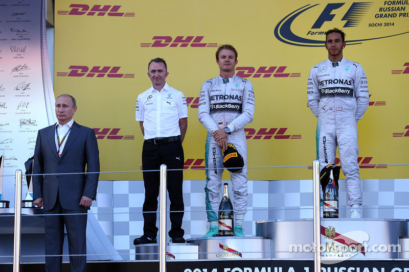Desde la llegada de la F1 a Rusia en 2014, un Mercedes siempre fue el ganador