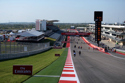 Fans en el circuito