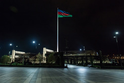 Baku bei Nacht