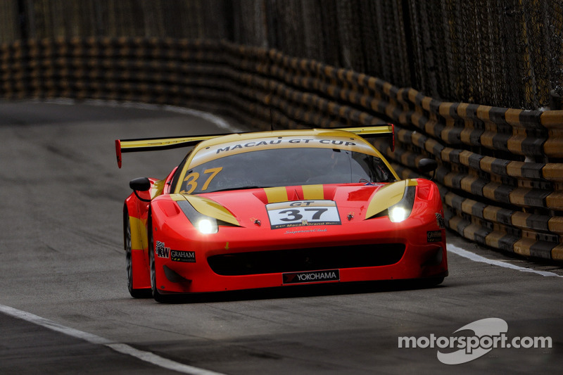 #37 BBT Team por AF Corse Ferrari 458 GT3: Anthony Liu