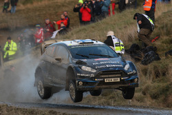 Mikko Hirvonen et Jarmo Lehtinen, M-Sport Ford Fiesta WRC
