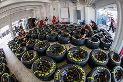 Goodyear tires ready to go